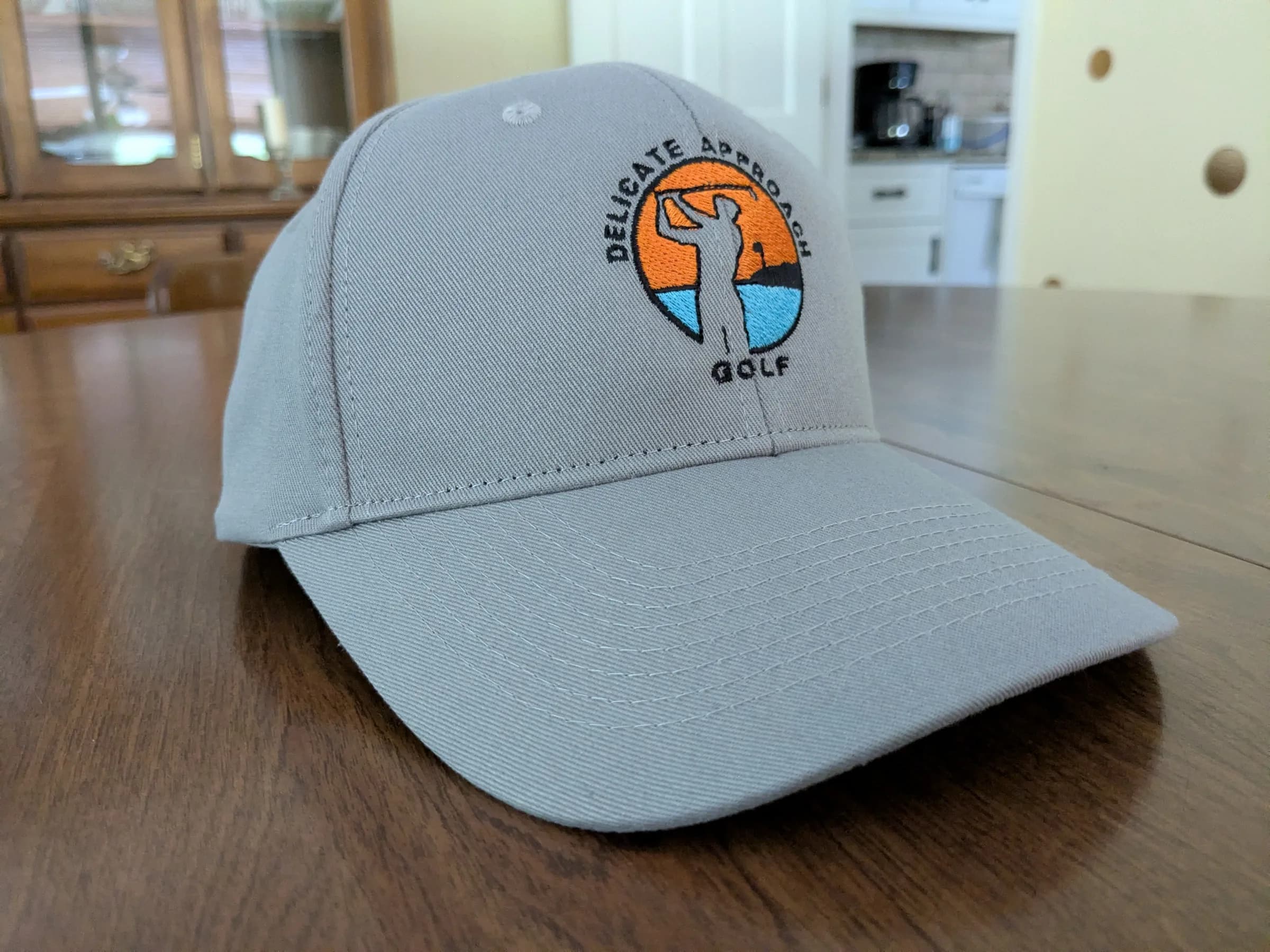Delicate Approach Snapback Hat (Gusty Grey)